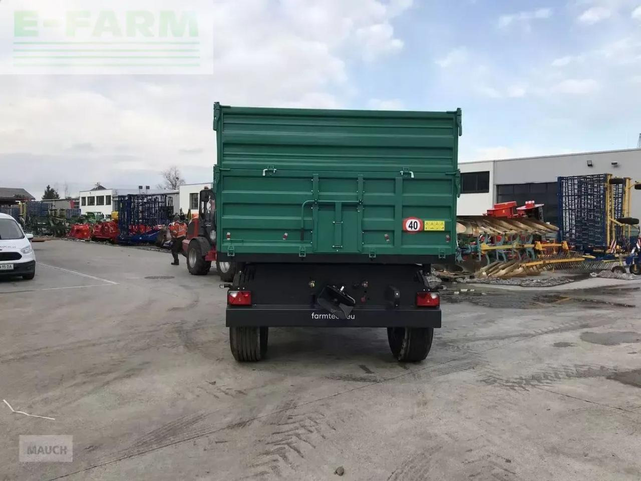 Farmtech zdk 1500 - Сельскохозяйственный прицеп-самосвал: фото 4 Farmtech zdk 1500 - Сельскохозяйственный прицеп-самосвал: фото 4