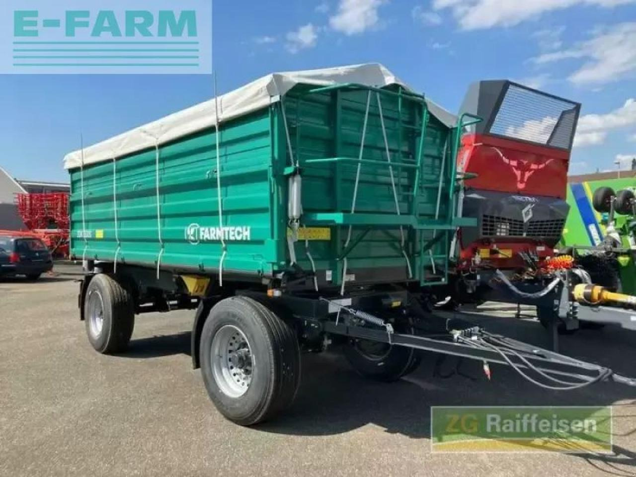 Farmtech zdk 1500 s - Сельскохозяйственный прицеп-самосвал: фото 1 Farmtech zdk 1500 s - Сельскохозяйственный прицеп-самосвал: фото 1