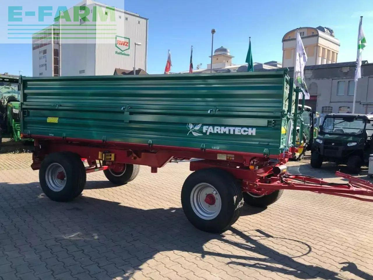 Farmtech zdk 800 - Сельскохозяйственный прицеп-самосвал: фото 4 Farmtech zdk 800 - Сельскохозяйственный прицеп-самосвал: фото 4
