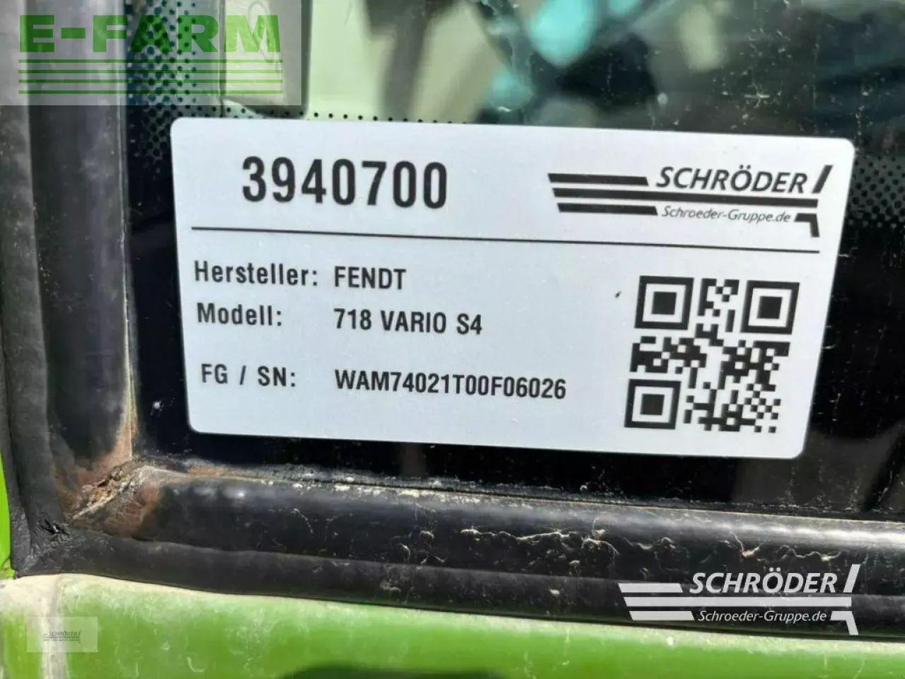 Fendt 718 vario s4 profi Profi - Трактор: фото 5 Fendt 718 vario s4 profi Profi - Трактор: фото 5
