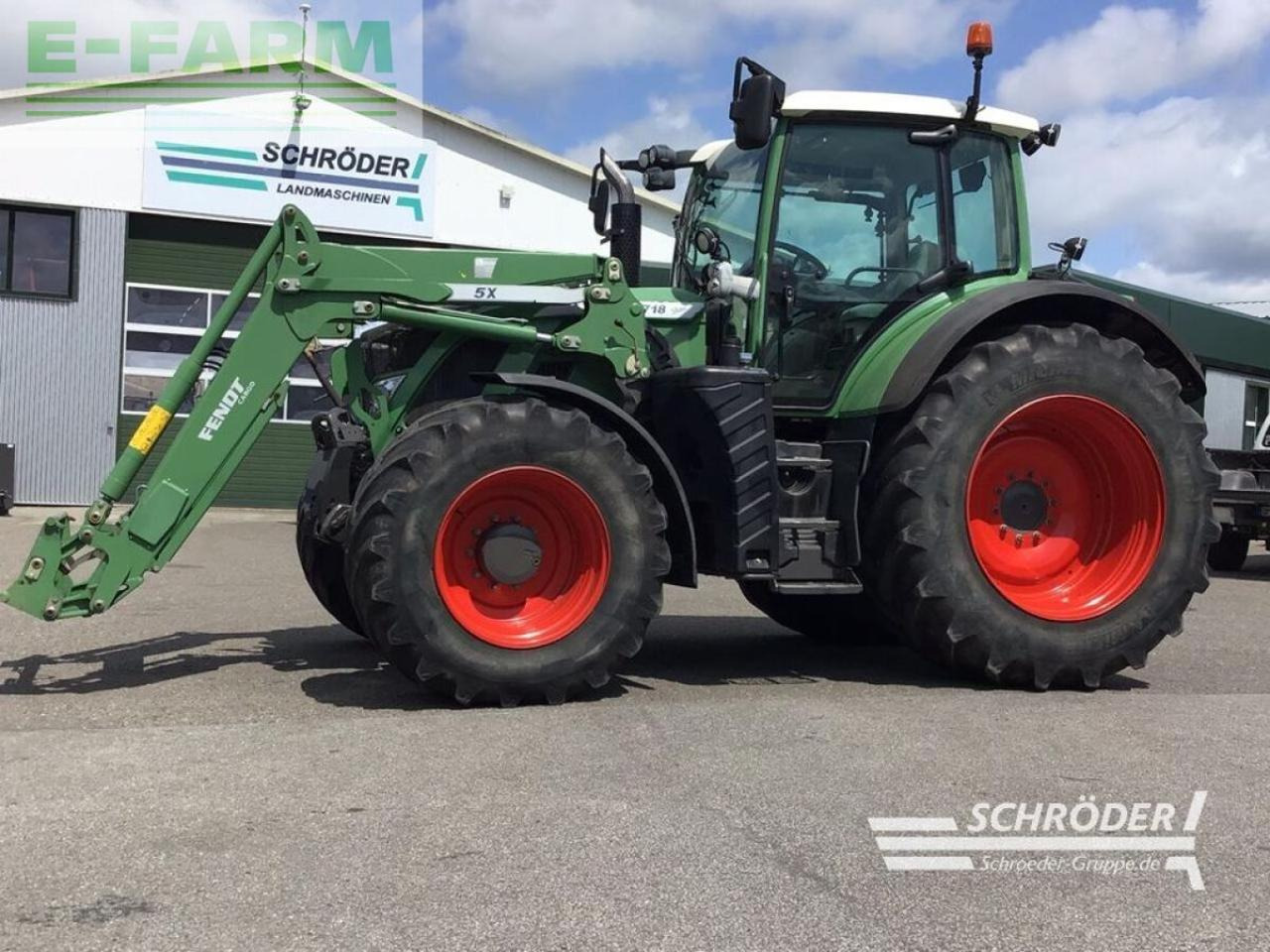 Fendt 718 vario scr profi Profi - Трактор: фото 2 Fendt 718 vario scr profi Profi - Трактор: фото 2