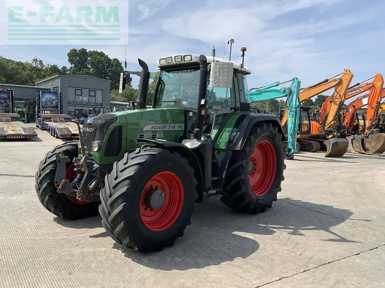 Fendt 718 vario tractor (st23542) - Трактор: фото 4 Fendt 718 vario tractor (st23542) - Трактор: фото 4