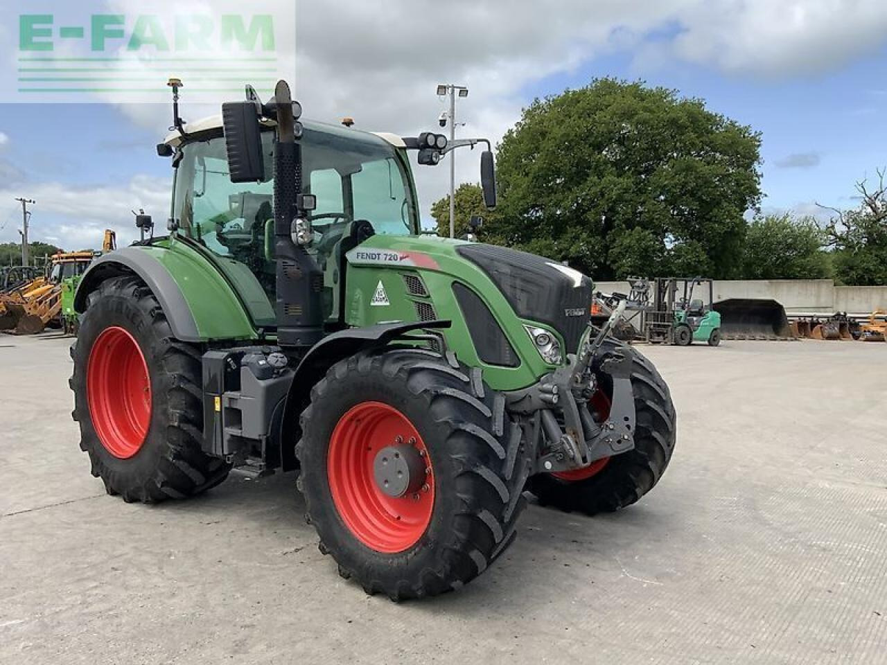 Fendt 720 profi plus tractor (st20525) - Трактор: фото 2 Fendt 720 profi plus tractor (st20525) - Трактор: фото 2