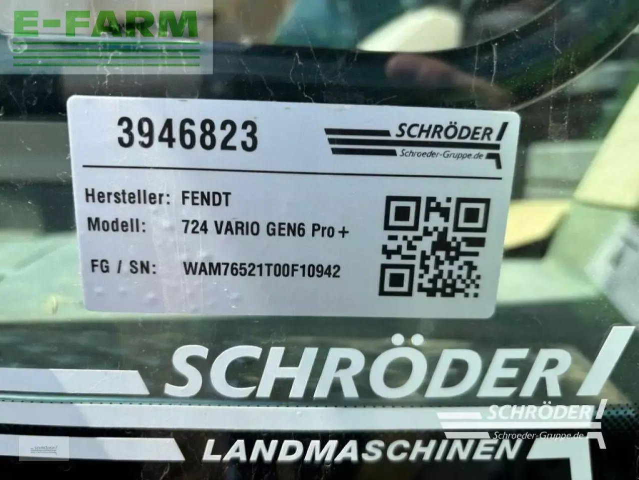 Fendt 724 vario gen6 profi plus ProfiPlus - Трактор: фото 4 Fendt 724 vario gen6 profi plus ProfiPlus - Трактор: фото 4