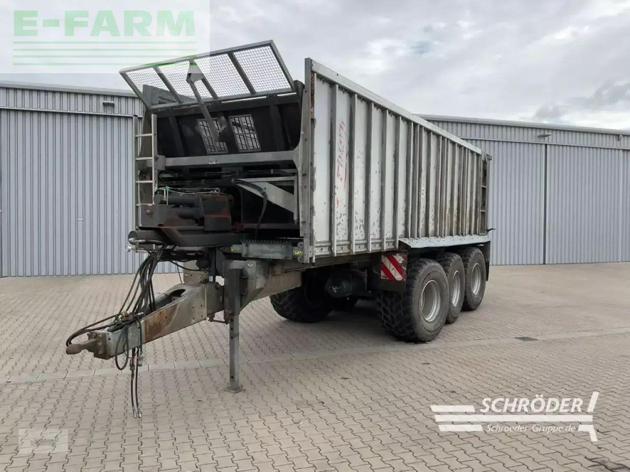 Fliegl asw 288 - Сельскохозяйственный прицеп-самосвал: фото 1 Fliegl asw 288 - Сельскохозяйственный прицеп-самосвал: фото 1