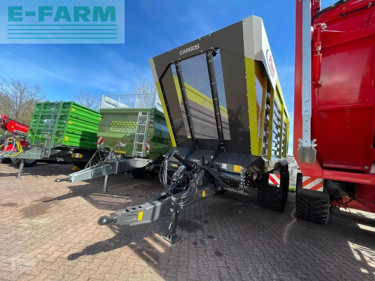 Fliegl cargos 740 - Сельскохозяйственный прицеп-самосвал: фото 2 Fliegl cargos 740 - Сельскохозяйственный прицеп-самосвал: фото 2