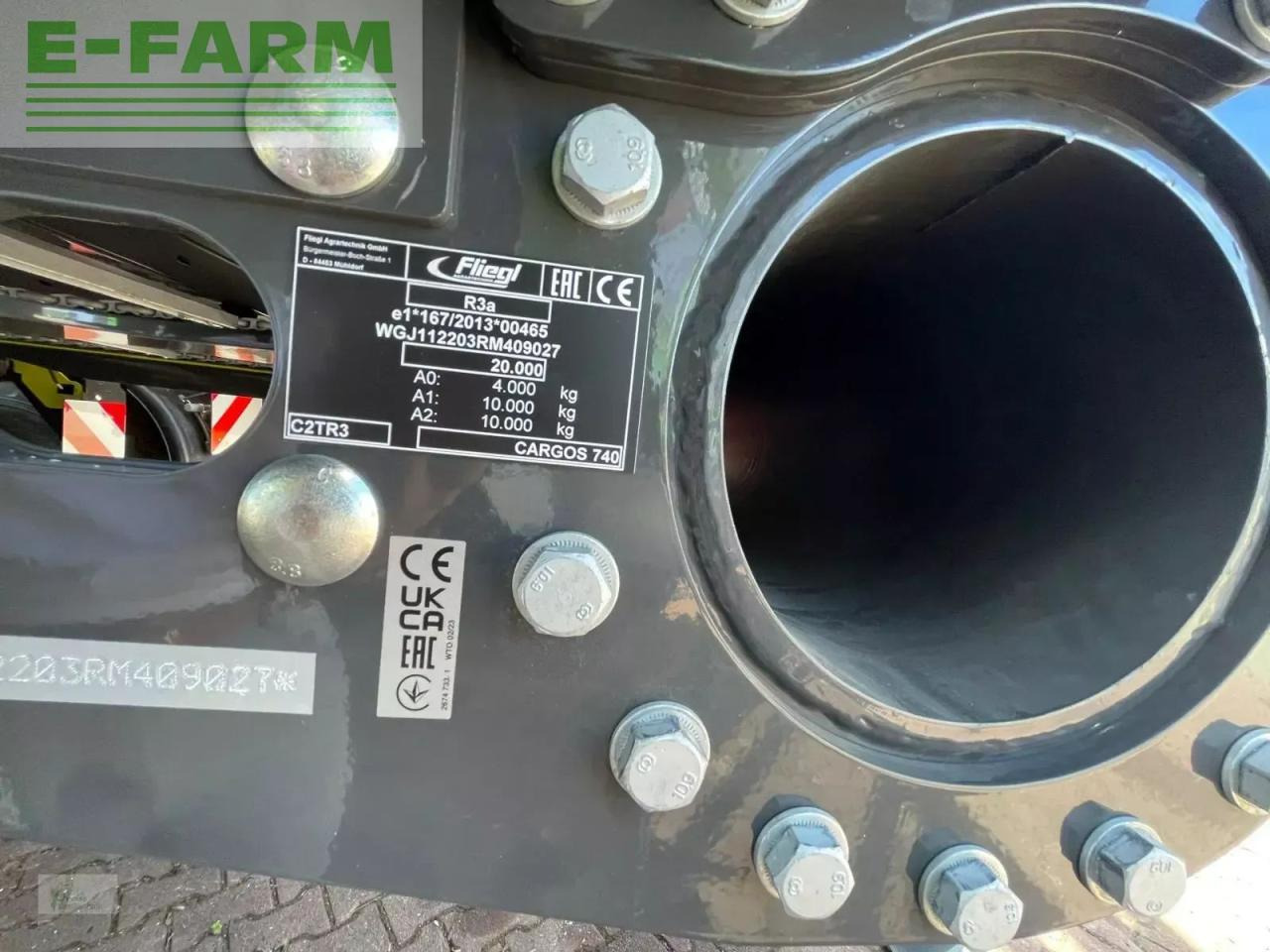 Fliegl cargos 740 - Сельскохозяйственный прицеп-самосвал: фото 5 Fliegl cargos 740 - Сельскохозяйственный прицеп-самосвал: фото 5