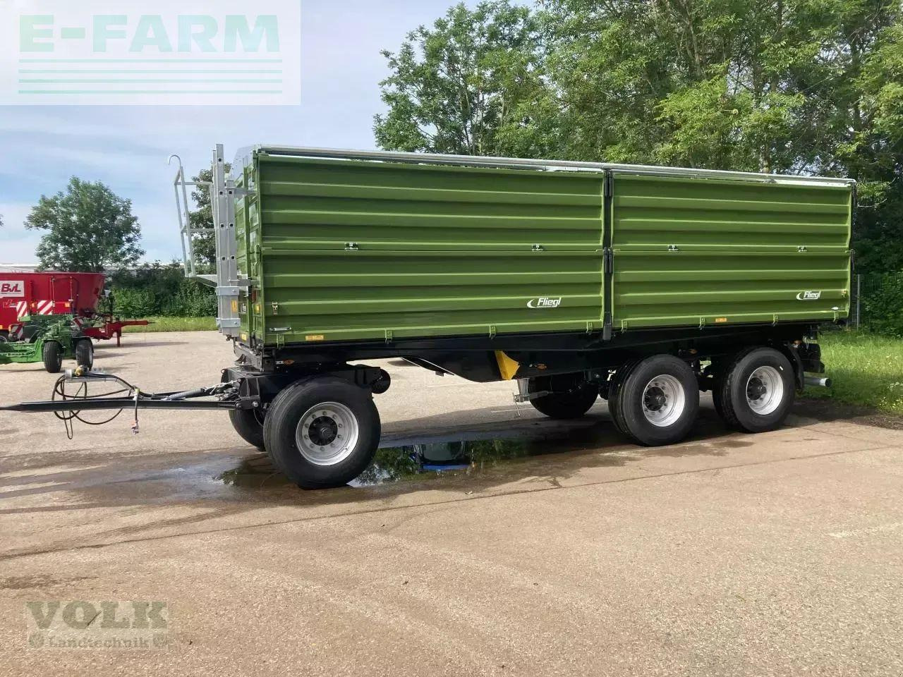 Fliegl ddk 240 / 7200 mm - Сельскохозяйственный прицеп-самосвал: фото 4 Fliegl ddk 240 / 7200 mm - Сельскохозяйственный прицеп-самосвал: фото 4