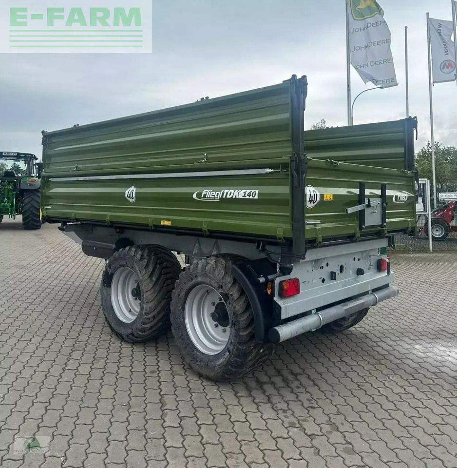 Fliegl tdk 140 fox - Сельскохозяйственный прицеп-самосвал: фото 2 Fliegl tdk 140 fox - Сельскохозяйственный прицеп-самосвал: фото 2