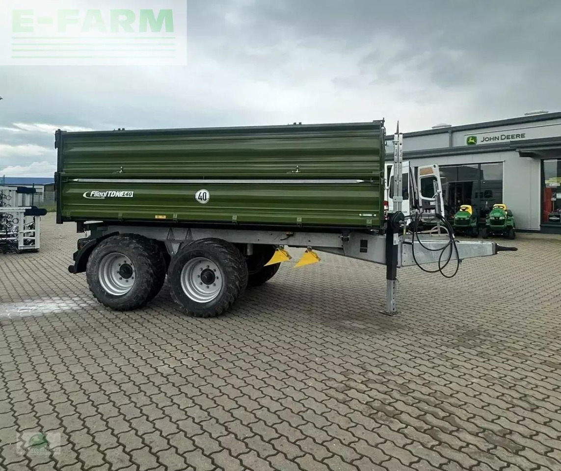 Fliegl tdk 140 fox - Сельскохозяйственный прицеп-самосвал: фото 5 Fliegl tdk 140 fox - Сельскохозяйственный прицеп-самосвал: фото 5