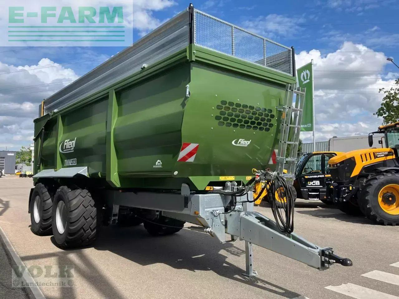 Fliegl tmk 273 fox muldenkipper - Сельскохозяйственный прицеп-самосвал: фото 3 Fliegl tmk 273 fox muldenkipper - Сельскохозяйственный прицеп-самосвал: фото 3