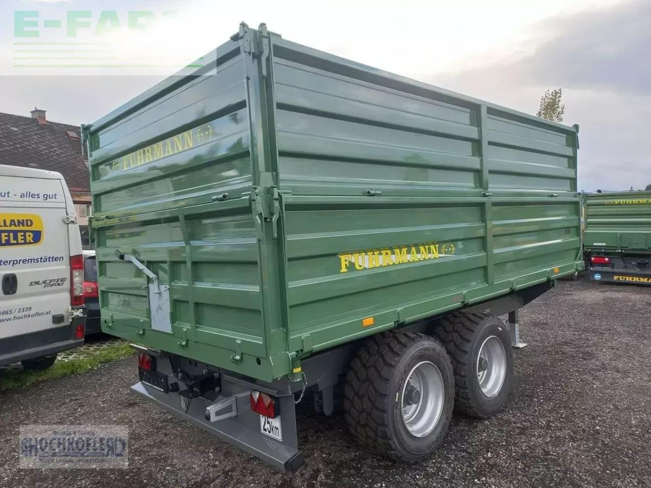 Fuhrmann tds 15455e - Сельскохозяйственный прицеп-самосвал: фото 4 Fuhrmann tds 15455e - Сельскохозяйственный прицеп-самосвал: фото 4