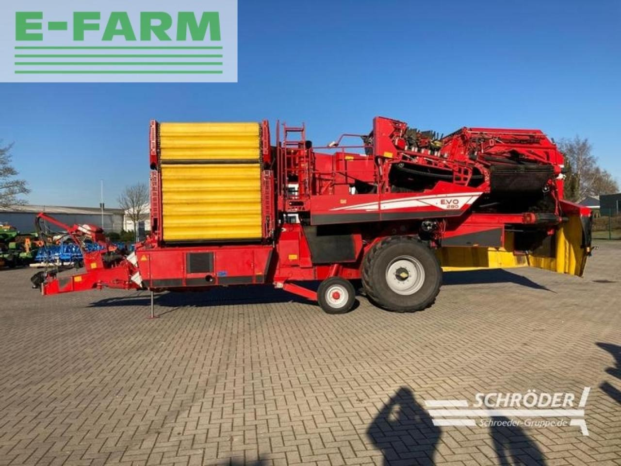 Grimme evo 280 - Картофелеуборочный комбайн: фото 2 Grimme evo 280 - Картофелеуборочный комбайн: фото 2