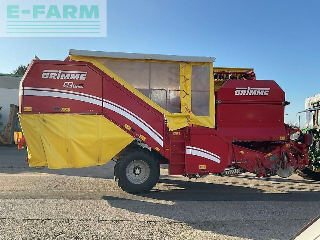 Grimme se 75-55 - Картофелеуборочный комбайн: фото 3 Grimme se 75-55 - Картофелеуборочный комбайн: фото 3