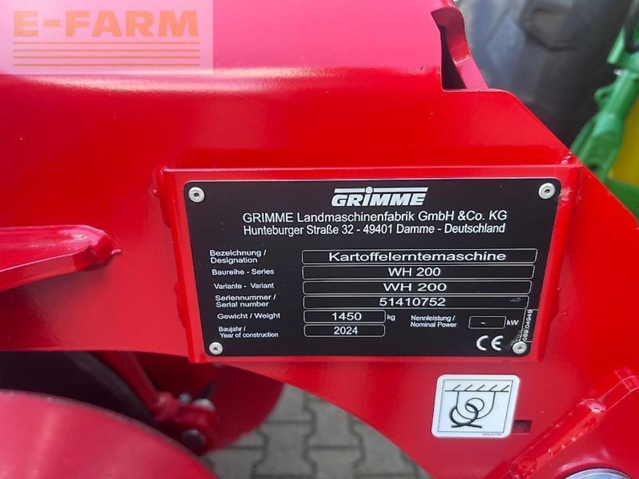 Grimme wh 200 - Картофелеуборочный комбайн: фото 2 Grimme wh 200 - Картофелеуборочный комбайн: фото 2
