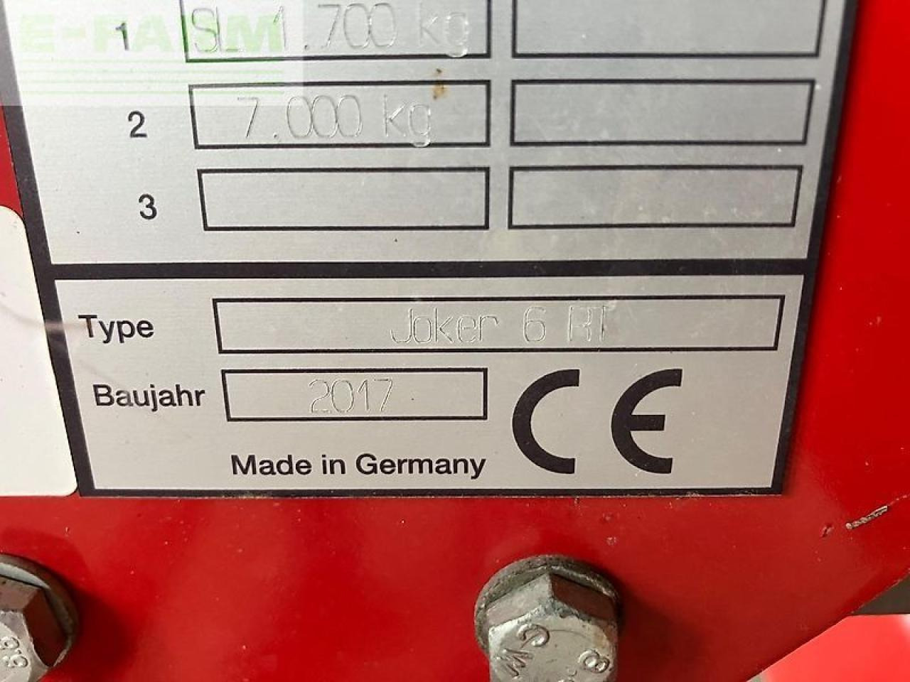 Horsch joker 6 rt *sehr wenig benutzt* - Дисковая борона: фото 4 Horsch joker 6 rt *sehr wenig benutzt* - Дисковая борона: фото 4