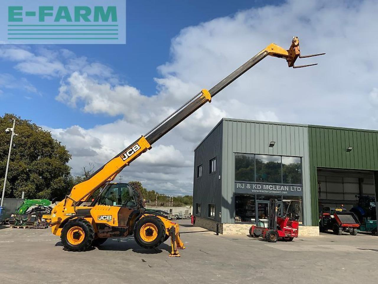 JCB 535-125 hi viz telehandler (st24434) - Телескопический погрузчик: фото 1 JCB 535-125 hi viz telehandler (st24434) - Телескопический погрузчик: фото 1