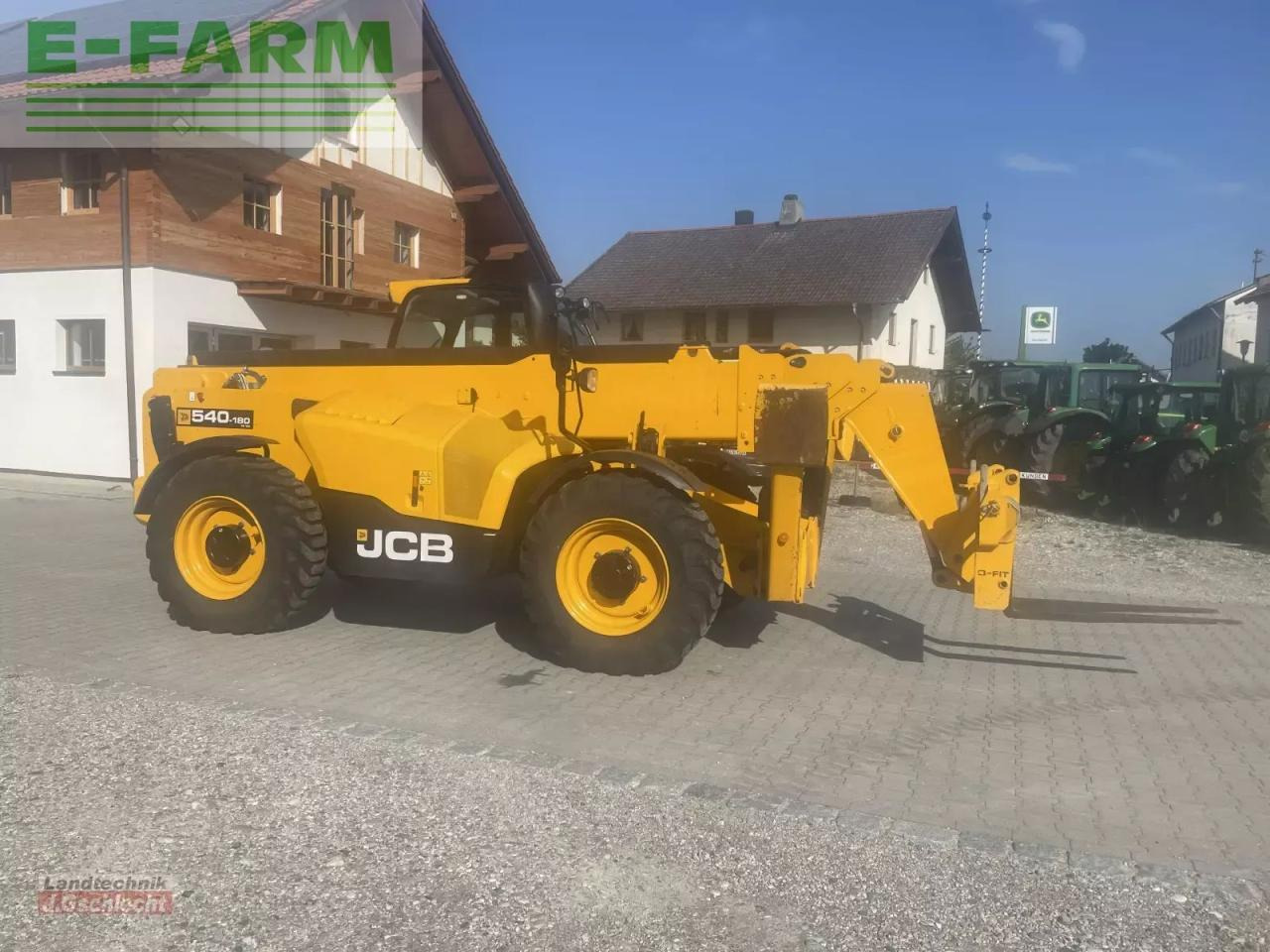 Вилочный погрузчик JCB 540-180 hi-viz: фото 8