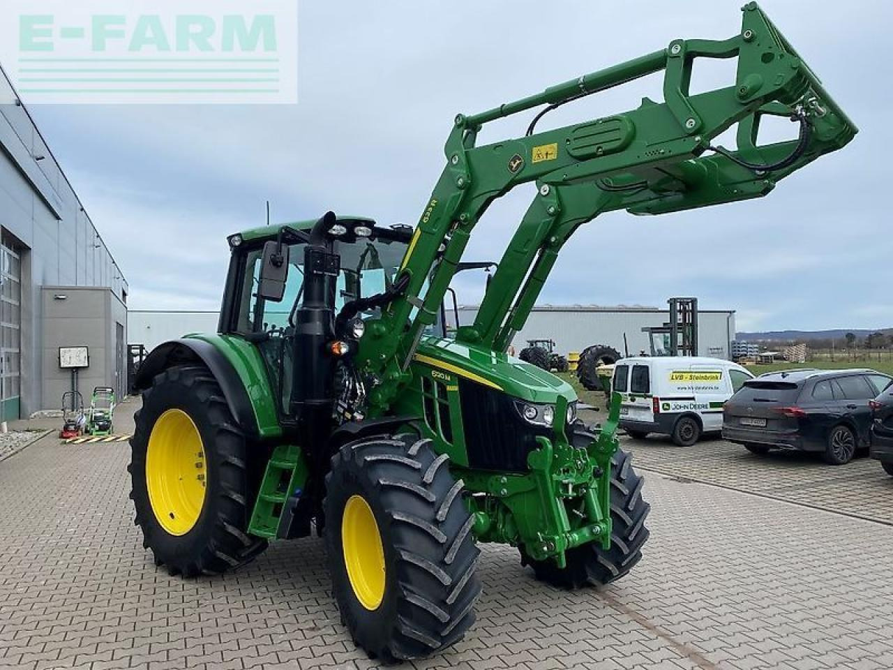 John Deere 6120m mit frontlader 623r - Трактор: фото 2 John Deere 6120m mit frontlader 623r - Трактор: фото 2