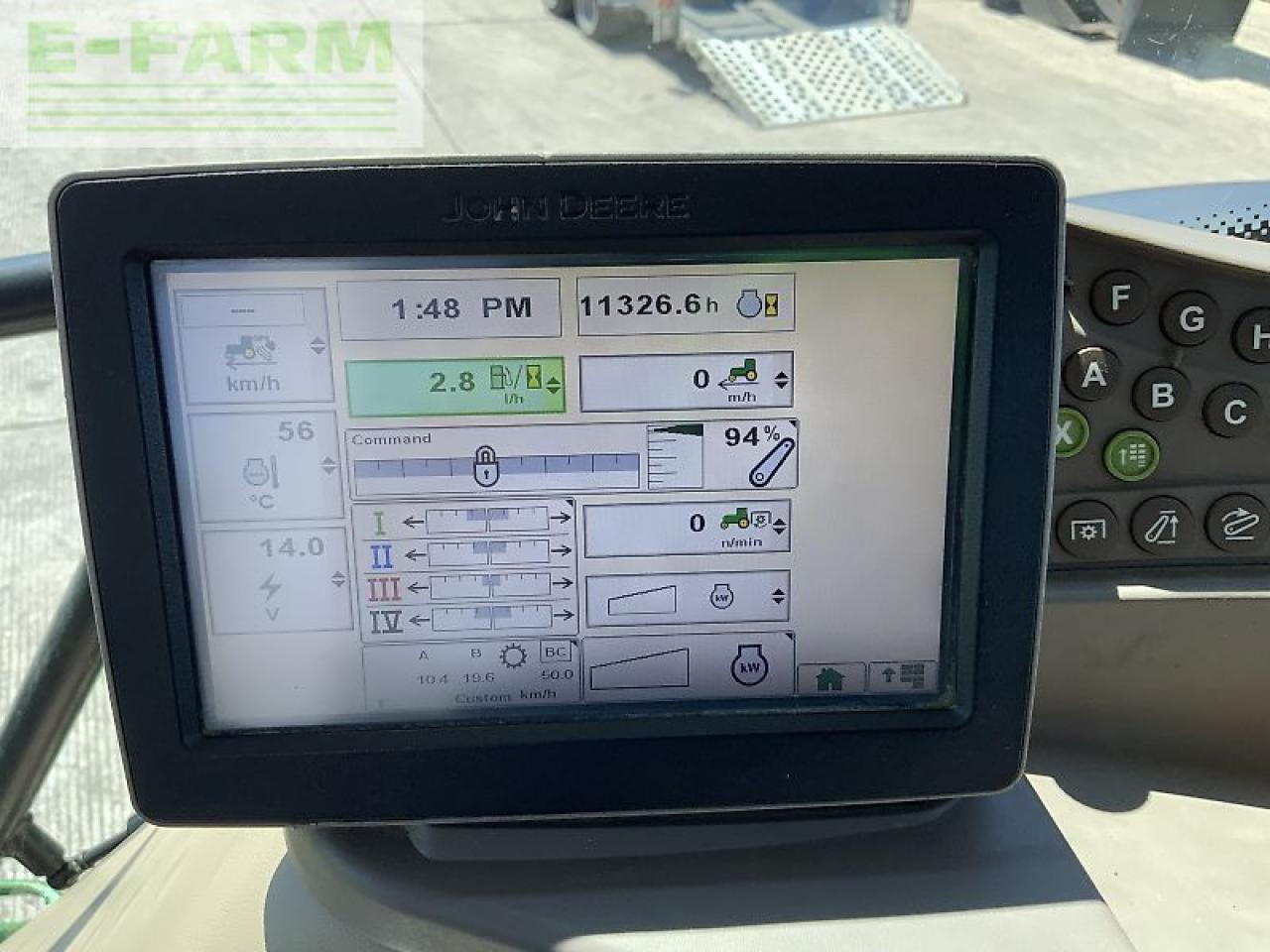 Трактор John Deere 6170r tractor (st23639): фото 21