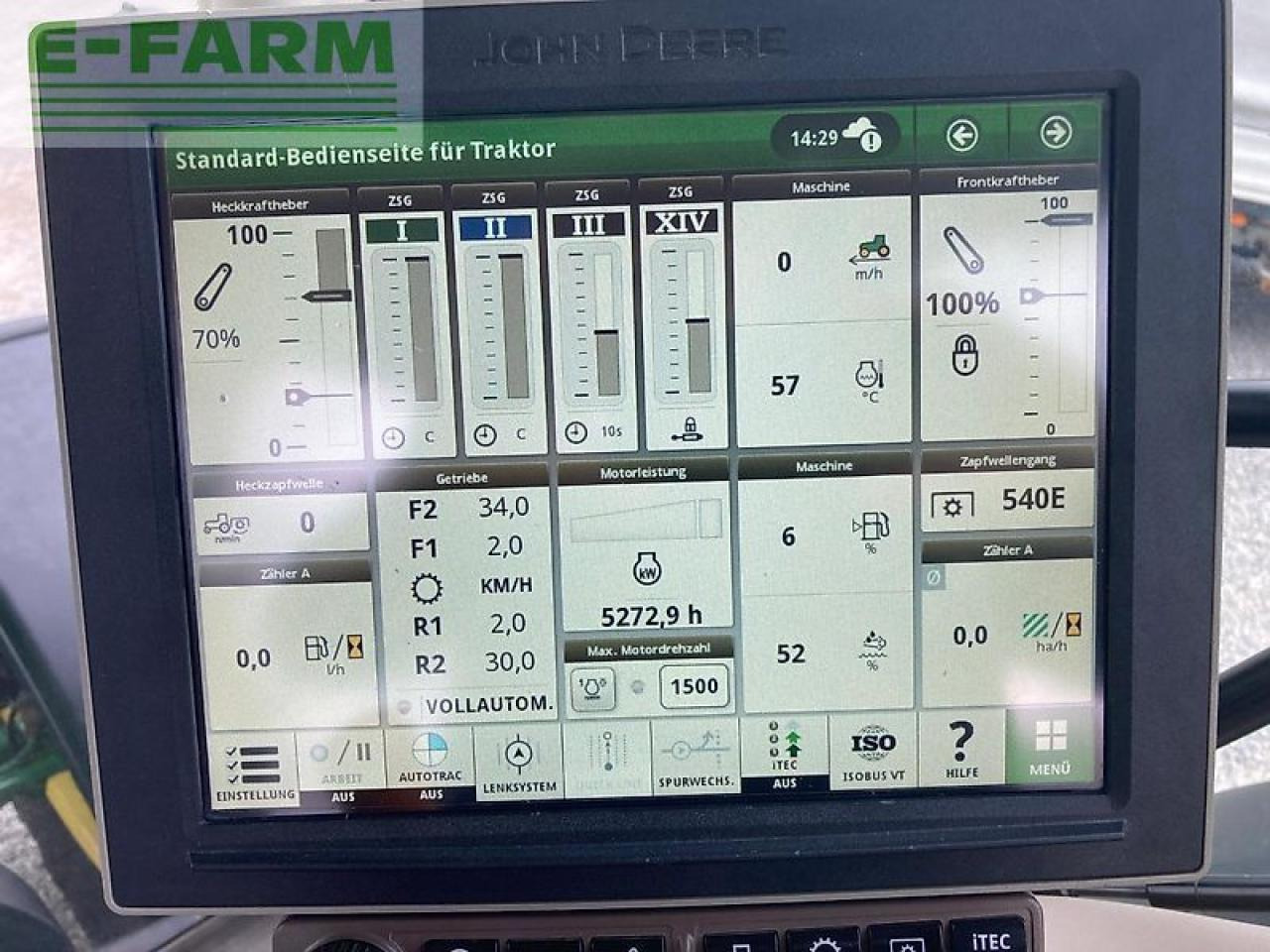 Трактор John Deere 6250r: фото 24