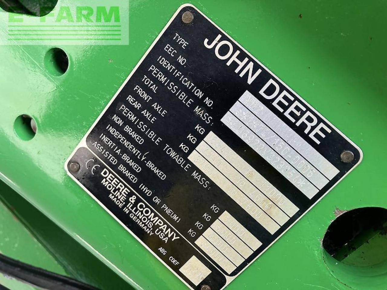 Трактор John Deere 6920 s *auto quad*: фото 24