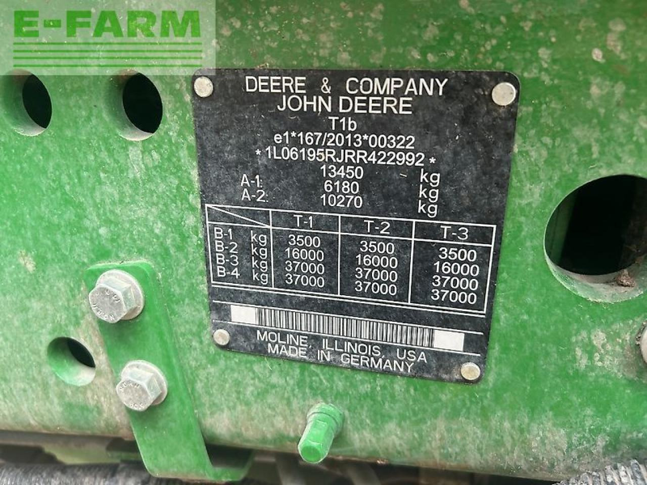 Трактор John Deere 6r 195: фото 11
