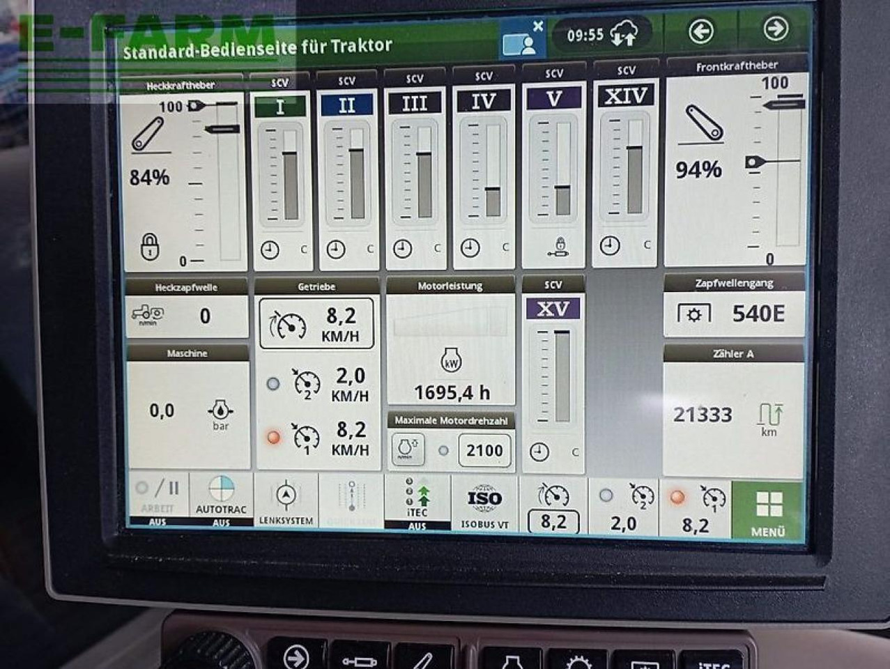 Трактор John Deere 6r250: фото 6