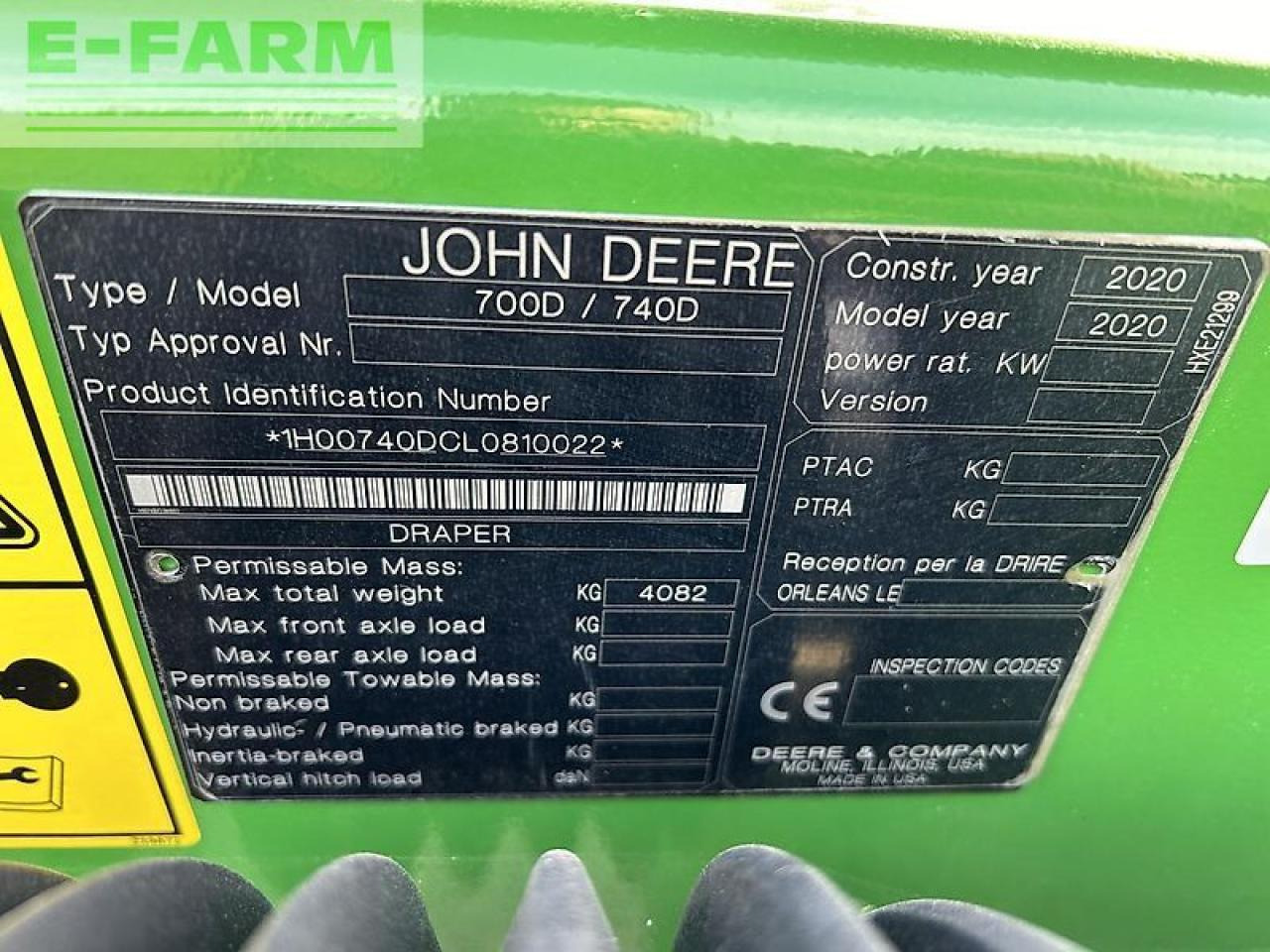 John Deere 740d - Оборудование для кормоуборочного комбайна: фото 4 John Deere 740d - Оборудование для кормоуборочного комбайна: фото 4