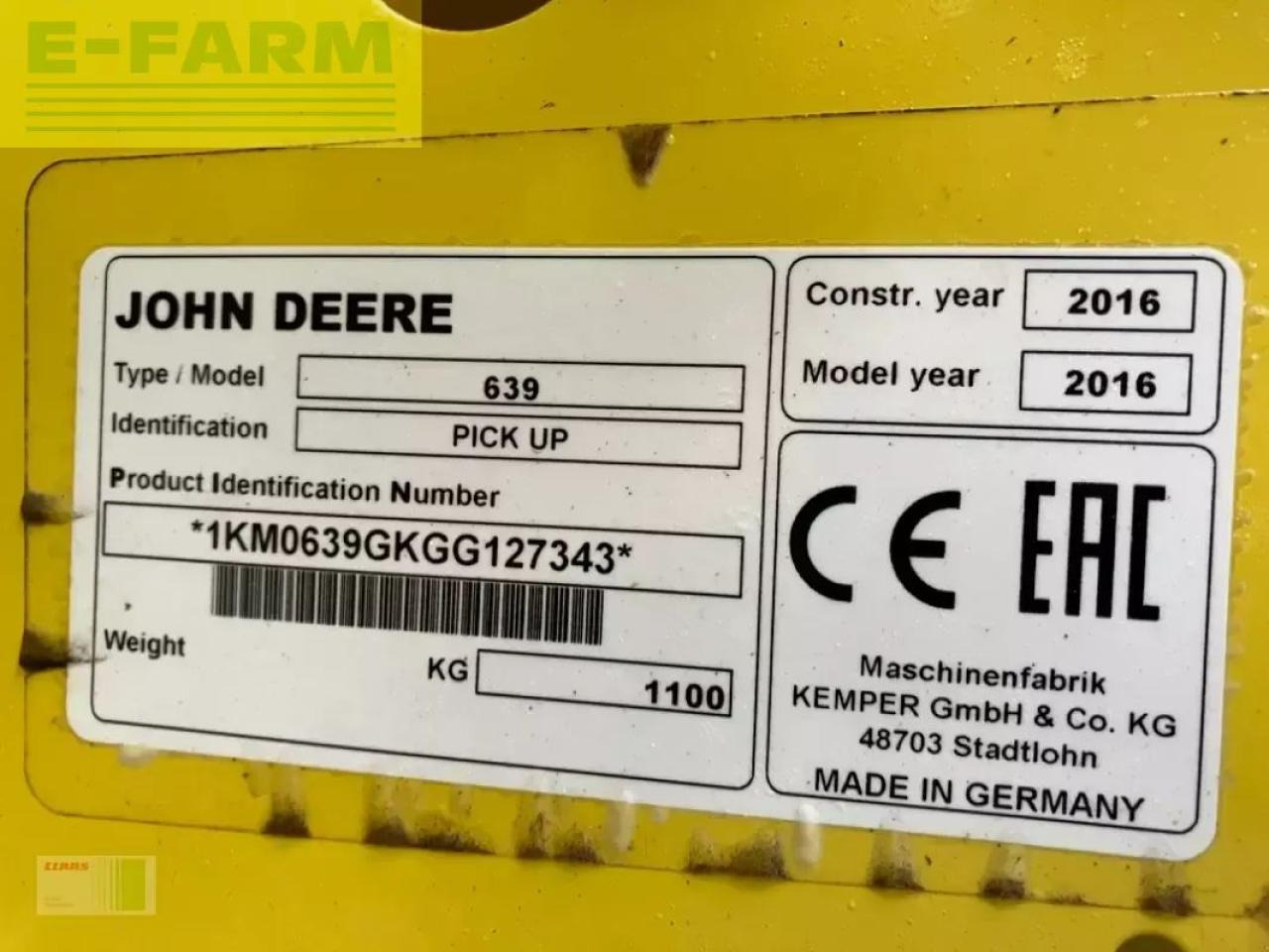 John Deere 8300i - Кормоуборочный комбайн: фото 4 John Deere 8300i - Кормоуборочный комбайн: фото 4