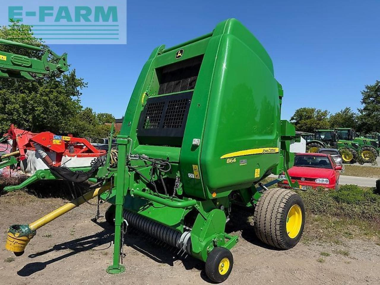 John Deere 864 - Пресс-подборщик тюковый: фото 1 John Deere 864 - Пресс-подборщик тюковый: фото 1