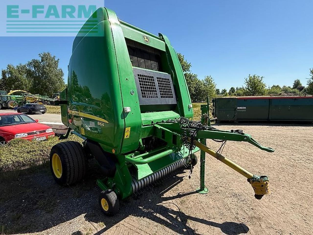 John Deere 864 - Пресс-подборщик тюковый: фото 4 John Deere 864 - Пресс-подборщик тюковый: фото 4