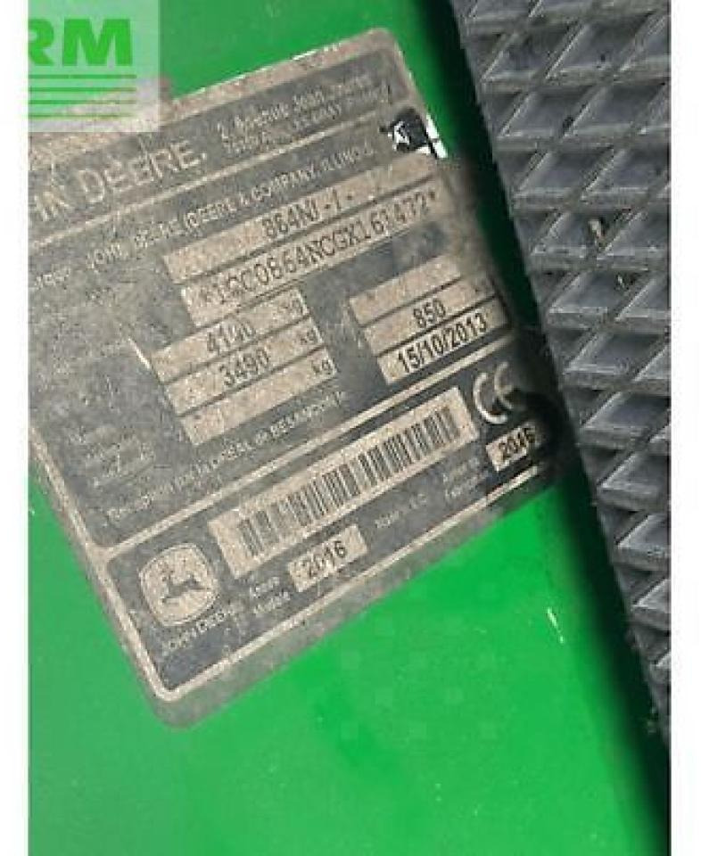 John Deere 864 maxicut - Пресс-подборщик тюковый: фото 2 John Deere 864 maxicut - Пресс-подборщик тюковый: фото 2