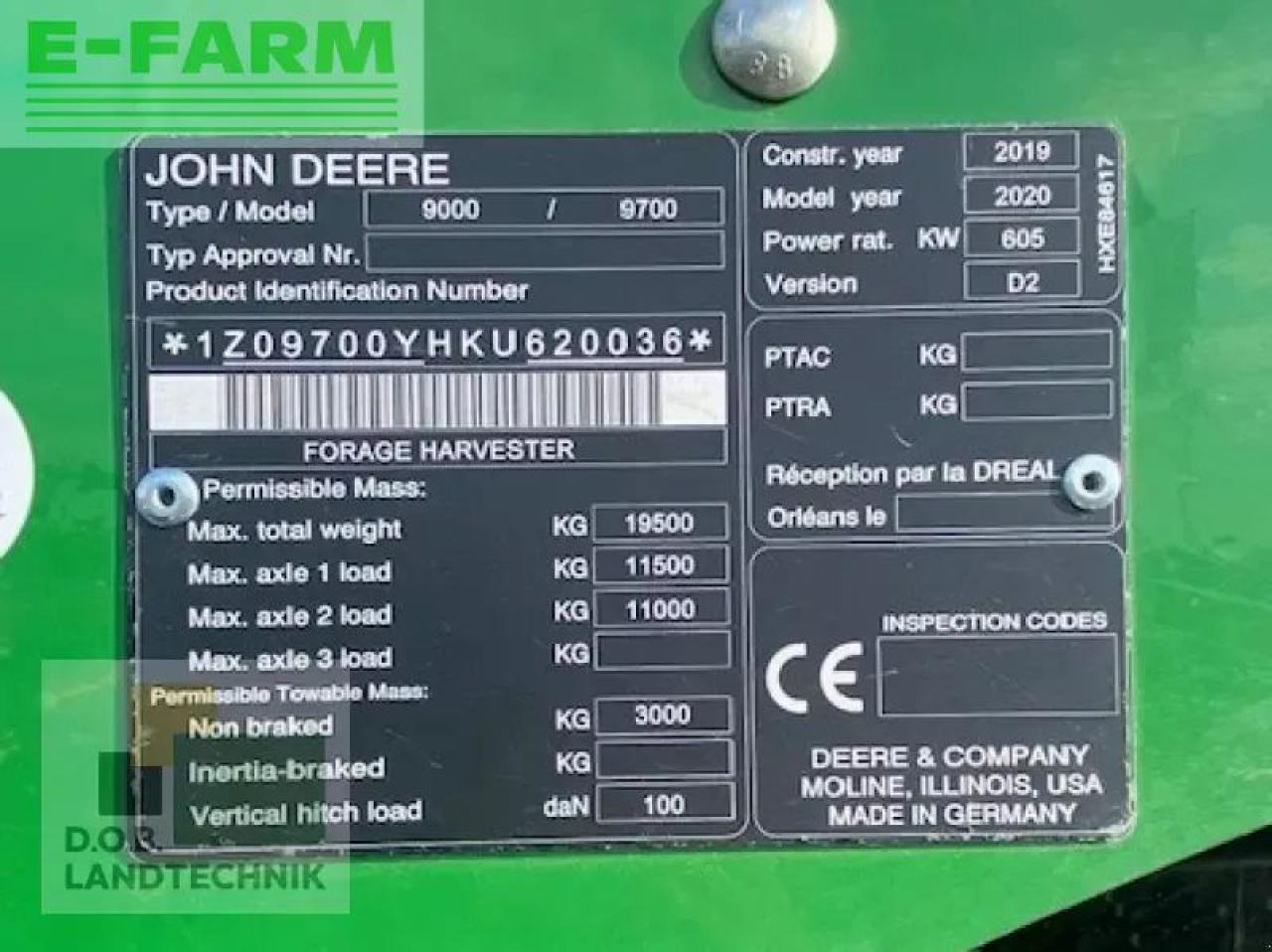 John Deere 9700i prodrive 40km/h - Кормоуборочный комбайн: фото 4 John Deere 9700i prodrive 40km/h - Кормоуборочный комбайн: фото 4