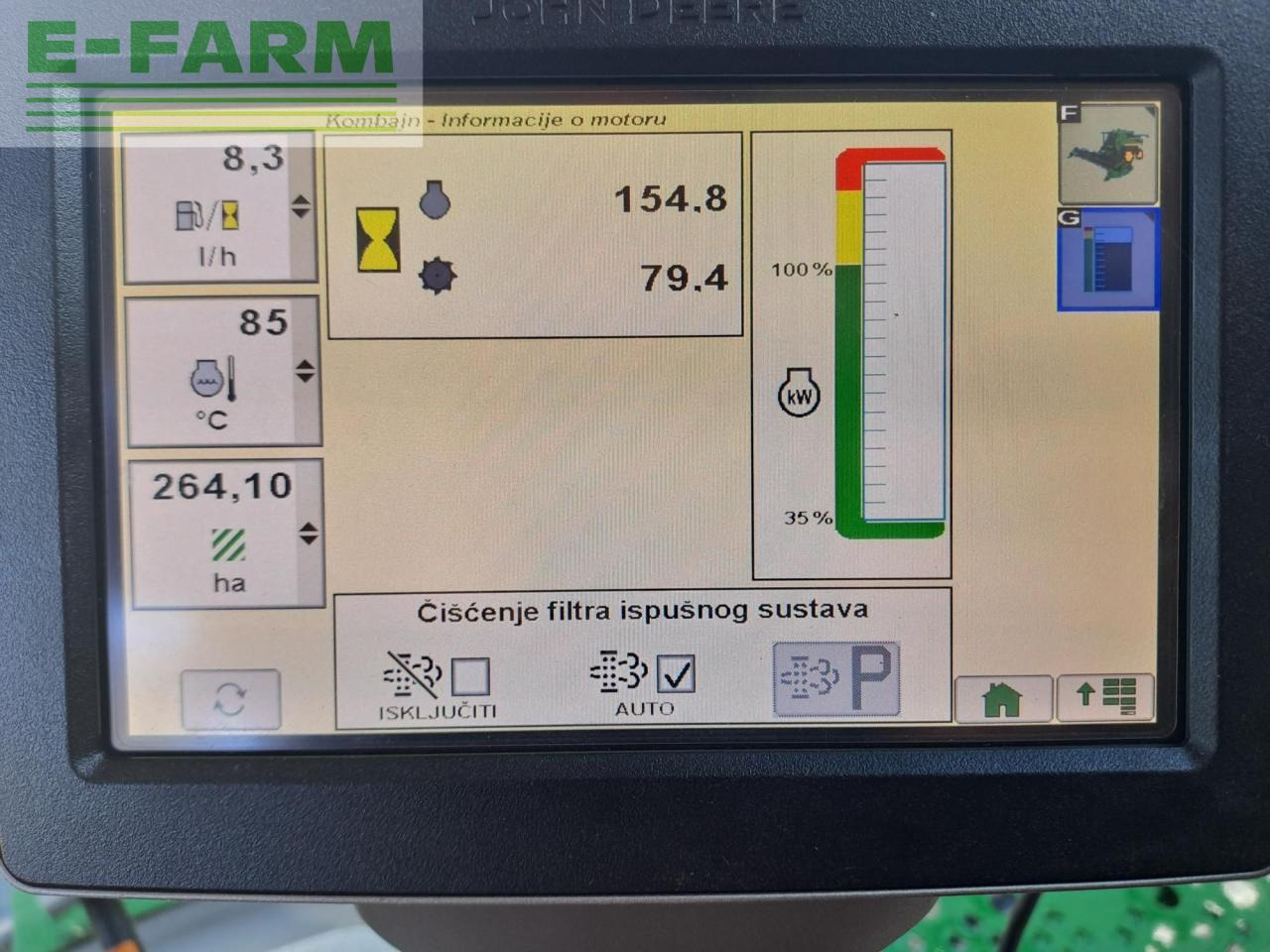 Зерноуборочный комбайн John Deere W650: фото 16