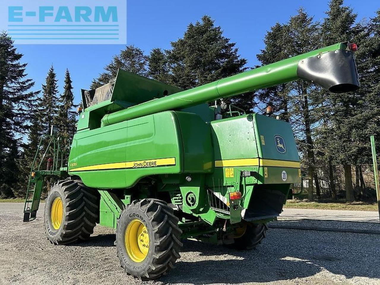 John Deere c670 - Зерноуборочный комбайн: фото 2 John Deere c670 - Зерноуборочный комбайн: фото 2