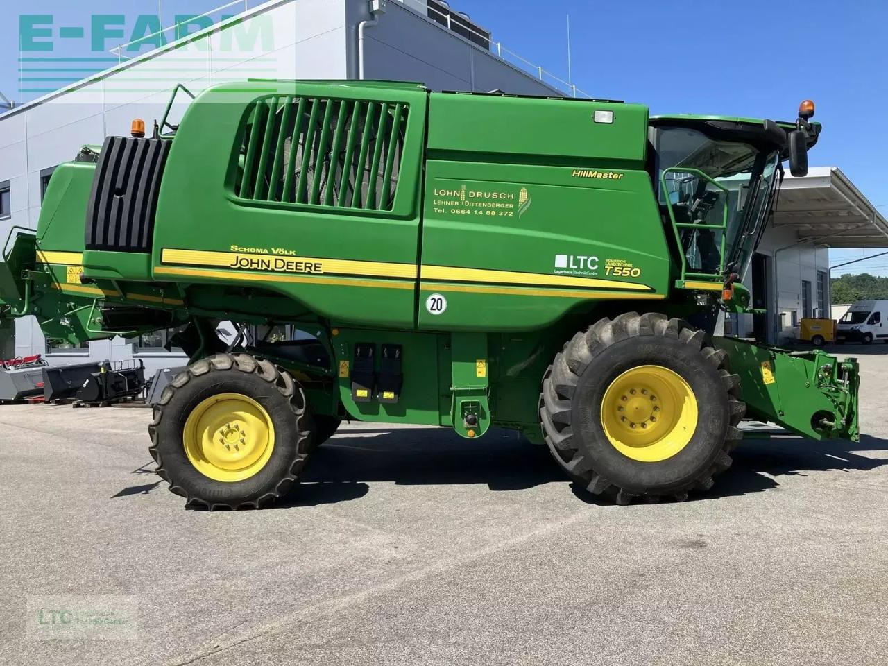 John Deere t550 hm - Зерноуборочный комбайн: фото 4 John Deere t550 hm - Зерноуборочный комбайн: фото 4