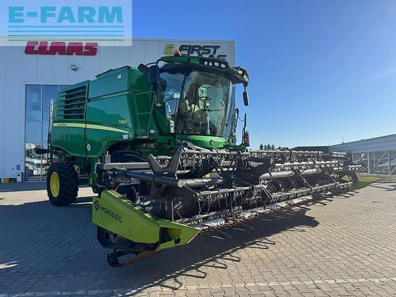 John Deere t560 - Зерноуборочный комбайн: фото 1 John Deere t560 - Зерноуборочный комбайн: фото 1