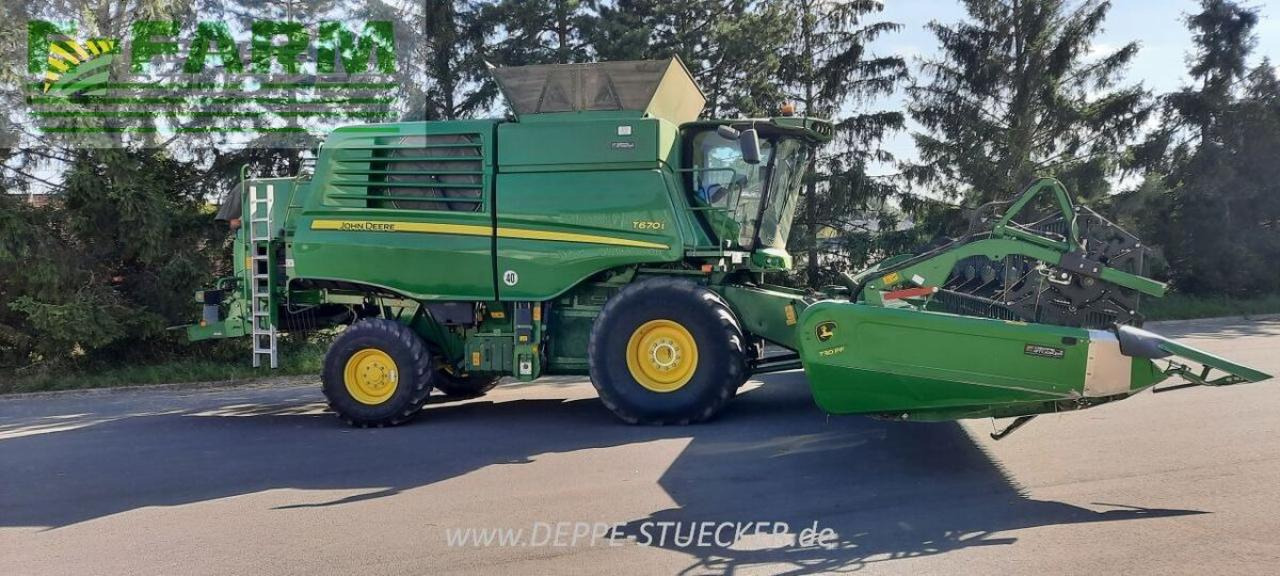 John Deere t670 - Зерноуборочный комбайн: фото 1 John Deere t670 - Зерноуборочный комбайн: фото 1