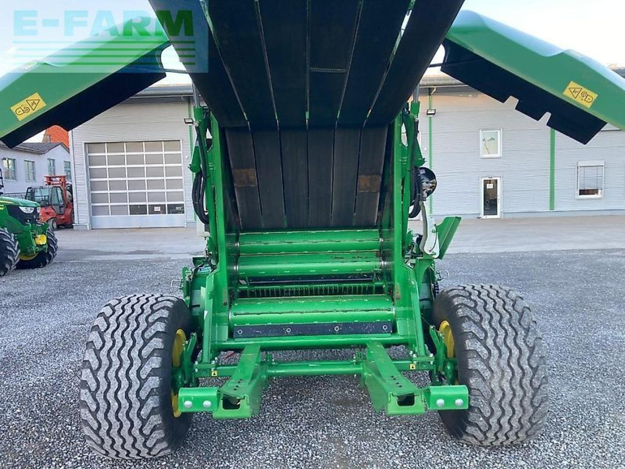 Пресс-подборщик тюковый John Deere v461m 25 messer iso: фото 22