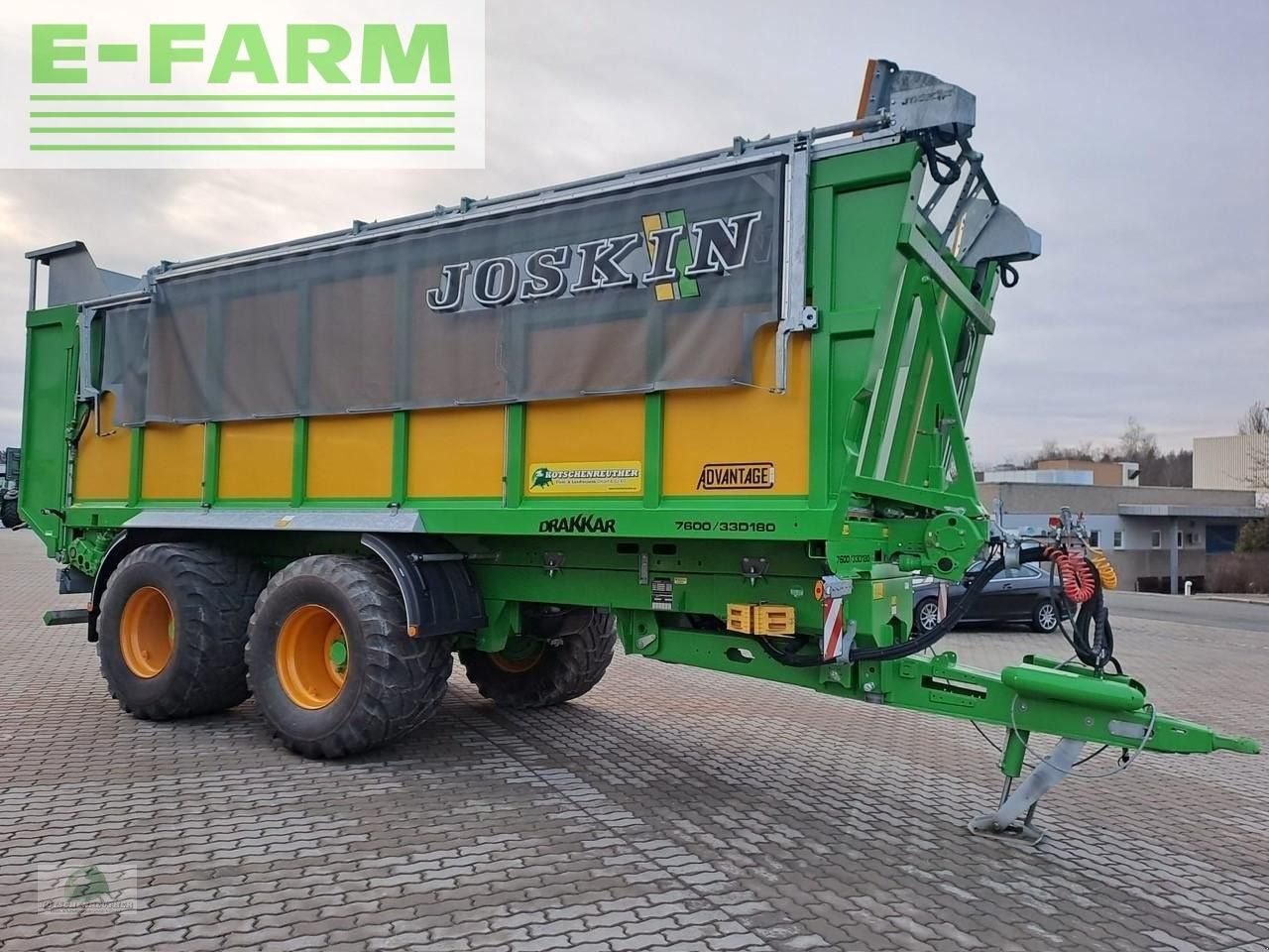 Joskin drakkar 7600/33d180 - Сельскохозяйственный прицеп-самосвал: фото 3 Joskin drakkar 7600/33d180 - Сельскохозяйственный прицеп-самосвал: фото 3