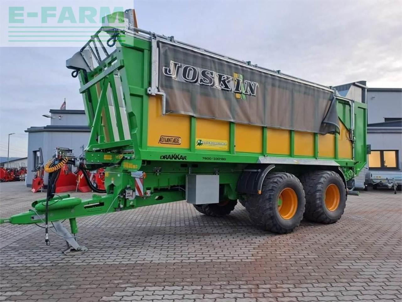 Joskin drakkar 7600/33d180 - Сельскохозяйственный прицеп: фото 1 Joskin drakkar 7600/33d180 - Сельскохозяйственный прицеп: фото 1
