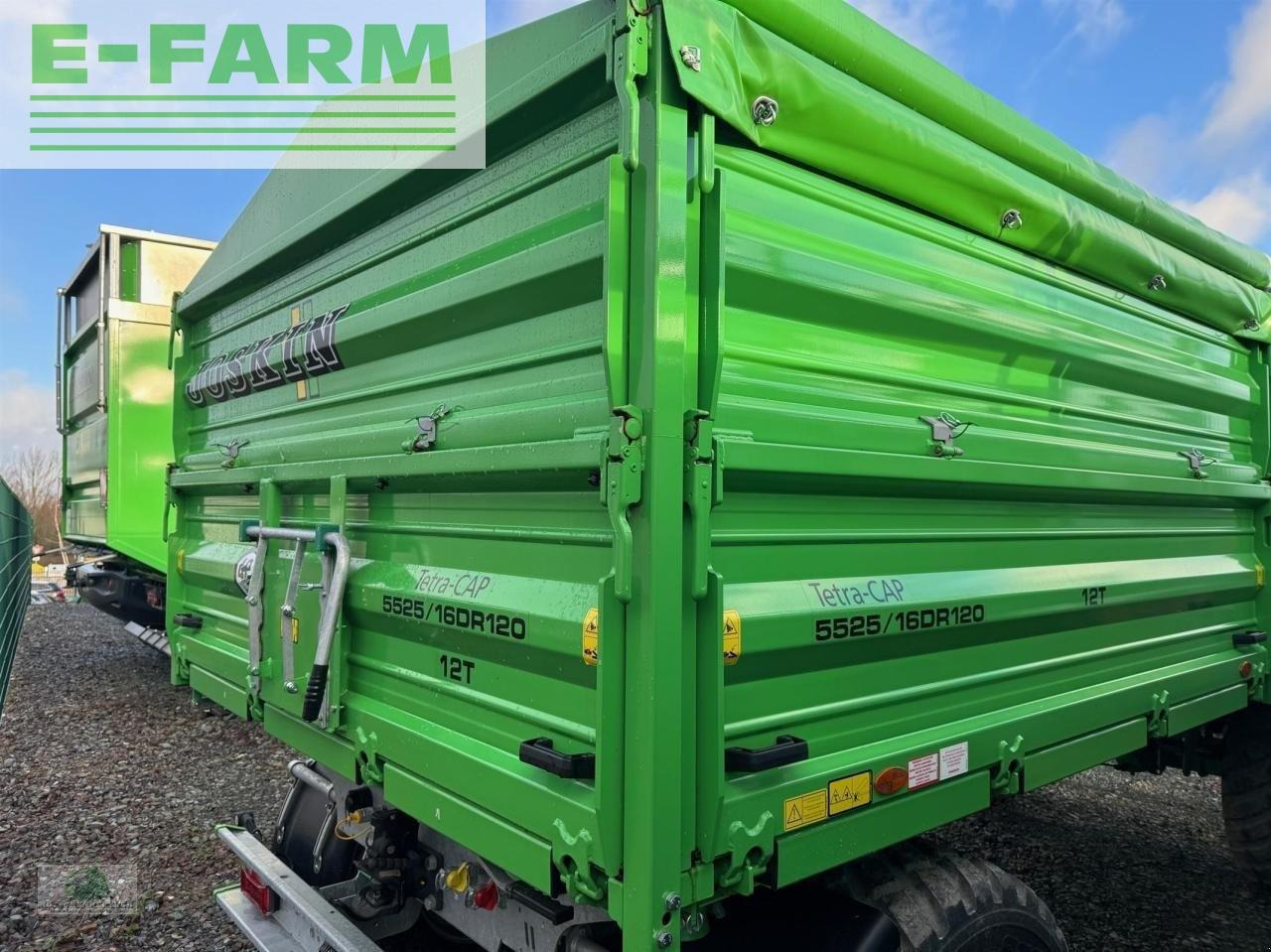 Joskin tetra-cap 5525/16dr120 - Сельскохозяйственный прицеп-самосвал: фото 4 Joskin tetra-cap 5525/16dr120 - Сельскохозяйственный прицеп-самосвал: фото 4