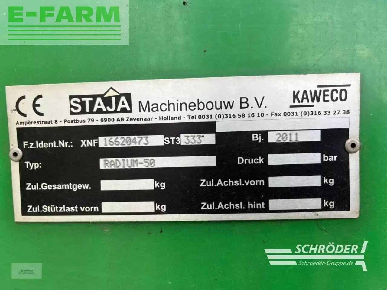 Kaweco radium 50 - Сельскохозяйственный прицеп-самосвал: фото 3 Kaweco radium 50 - Сельскохозяйственный прицеп-самосвал: фото 3
