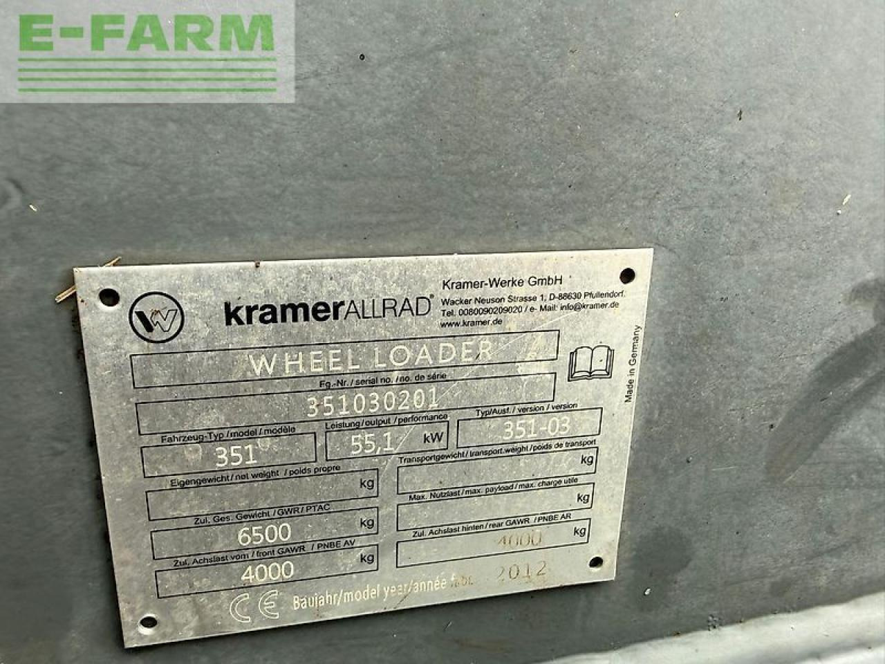 Мини-экскаватор Kramer 580: фото 10 Мини-экскаватор Kramer 580: фото 10