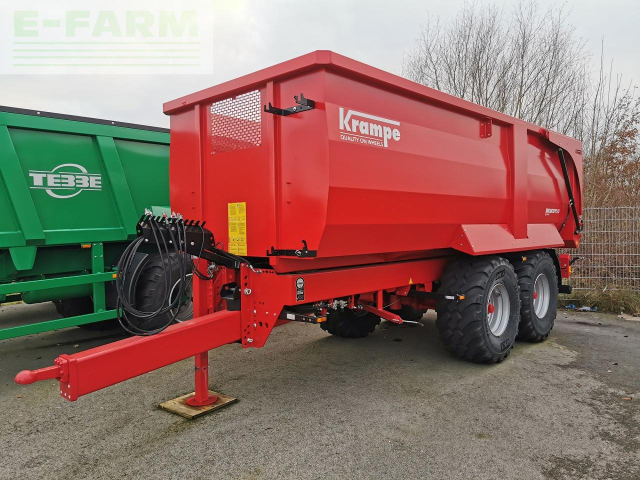 Krampe Big Body 540 - Сельскохозяйственный прицеп-самосвал: фото 1 Krampe Big Body 540 - Сельскохозяйственный прицеп-самосвал: фото 1