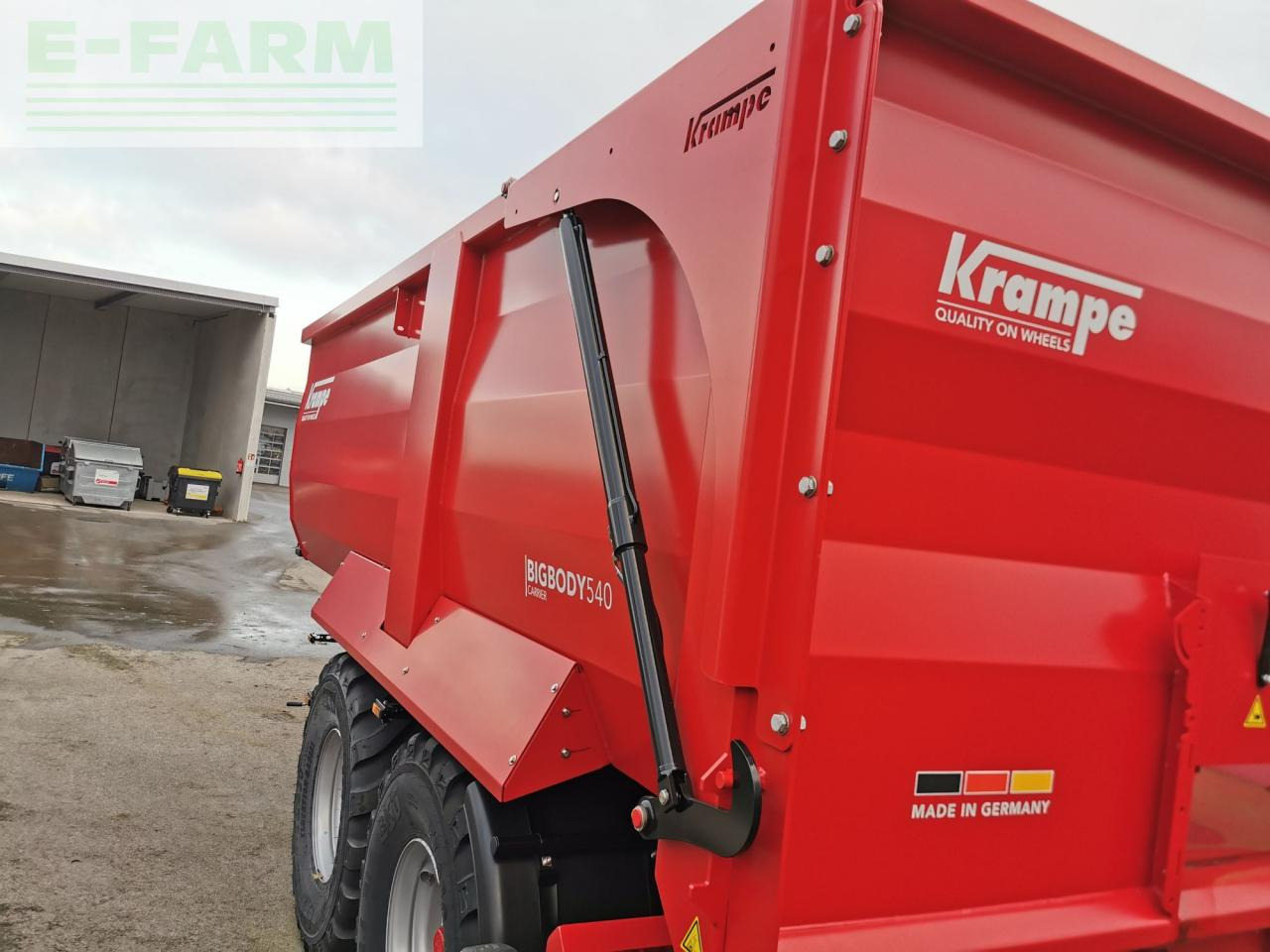 Krampe Big Body 540 - Сельскохозяйственный прицеп-самосвал: фото 4 Krampe Big Body 540 - Сельскохозяйственный прицеп-самосвал: фото 4
