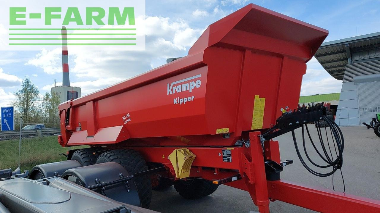 Krampe HD 550 Carrier - Сельскохозяйственный прицеп-самосвал: фото 4 Krampe HD 550 Carrier - Сельскохозяйственный прицеп-самосвал: фото 4