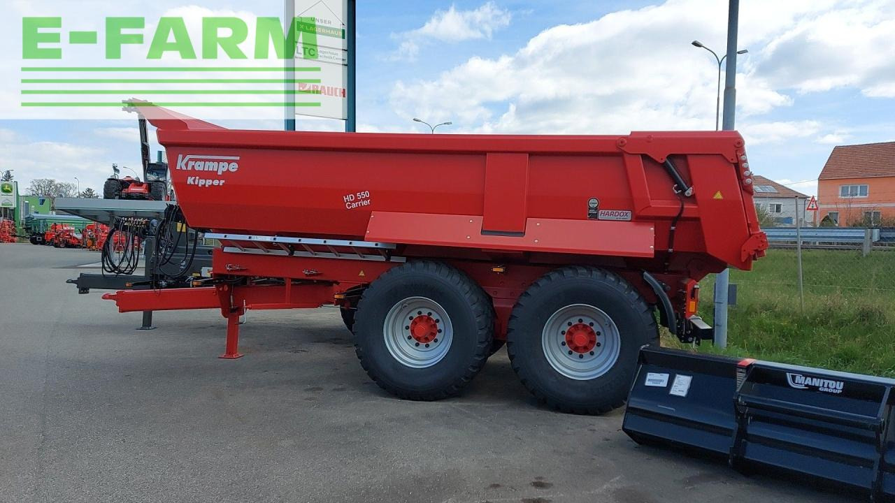 Krampe HD 550 Carrier - Сельскохозяйственный прицеп-самосвал: фото 2 Krampe HD 550 Carrier - Сельскохозяйственный прицеп-самосвал: фото 2