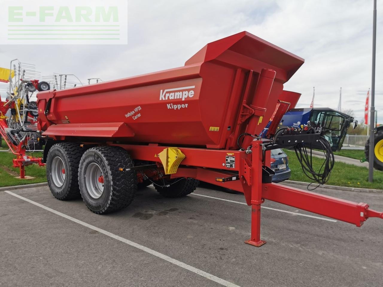 Krampe HP 20 Carrier - Сельскохозяйственный прицеп-самосвал: фото 3 Krampe HP 20 Carrier - Сельскохозяйственный прицеп-самосвал: фото 3